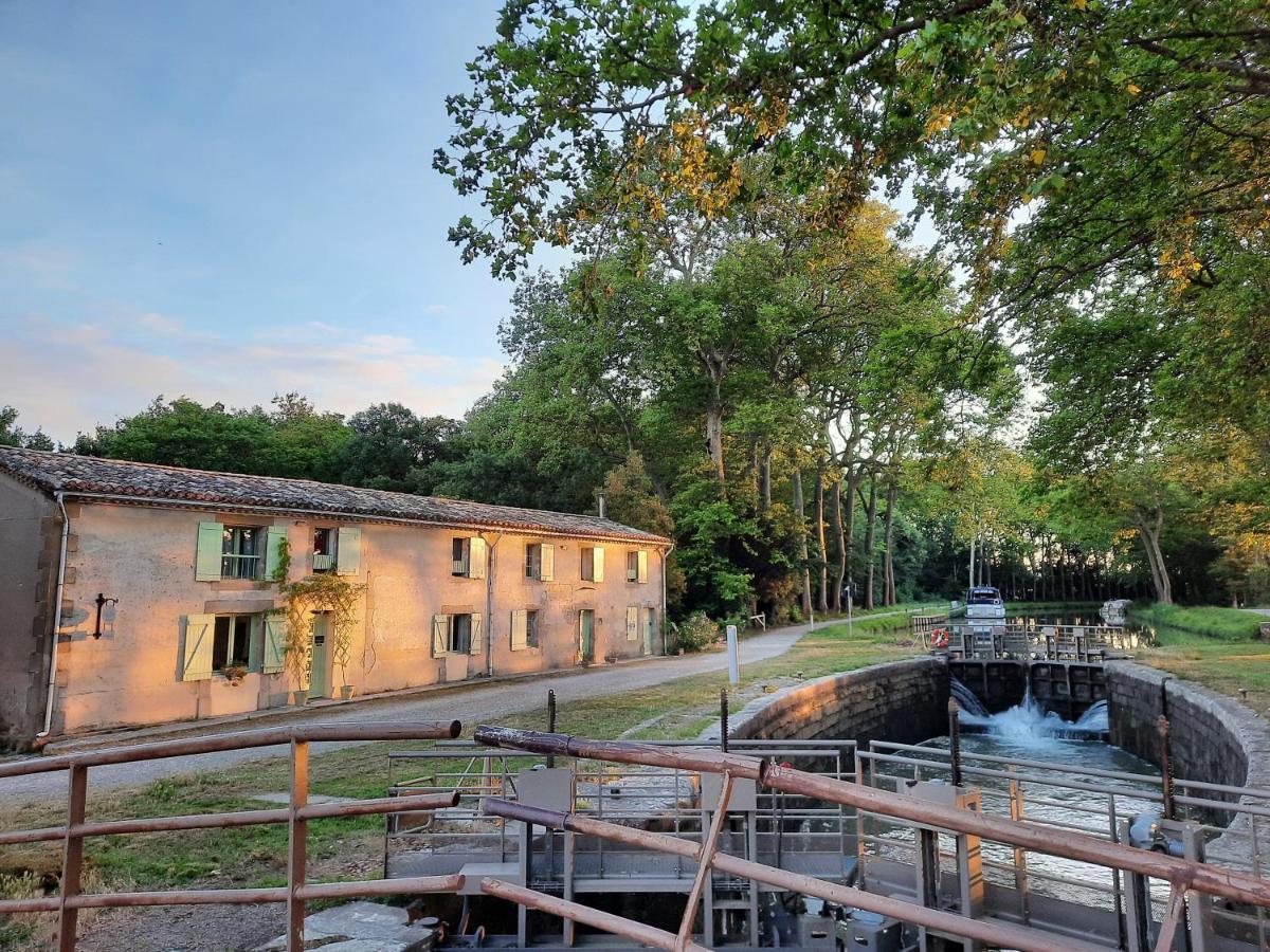 La Bonne Planque - Maison Eclusiere De La Planque Mas-Saintes-Puelles Eksteriør bilde